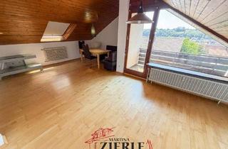 Wohnung mieten in 73061 Ebersbach, Helle Dachgeschosswohnung in gefragter Halbhöhenlage von Ebersbach mit Einbauküche und Balkon!