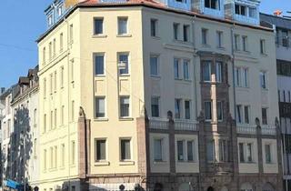 Wohnung mieten in Stromerstr. 1/1A, 90443 Tafelhof, Erstbezug nach Sanierung! Helle 3,5 Zi.-DG-Whg. mit Balkon, Klimaanlage und Burgblick.