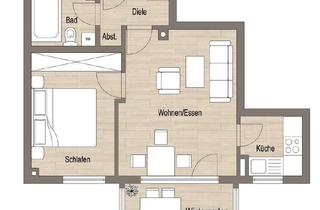 Wohnung mieten in Ringstr. 21, 74831 Gundelsheim, TOP!! Moderne 2 Zi. Wohnung mit Wintergarten!!