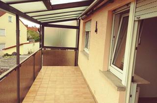 Wohnung mieten in 63796 Kahl, Gepflegte 3-Zimmer-Wohnung mit überdachtem Balkon in Kahl am Main