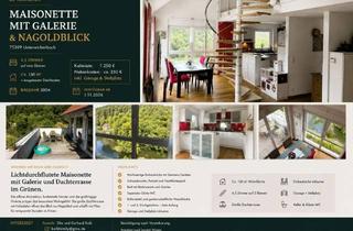 Wohnung mieten in Calwer Str. 27, 75399 Unterreichenbach, 4,5-Zimmer-Maisonette-Wohnung in Unterreichenbach