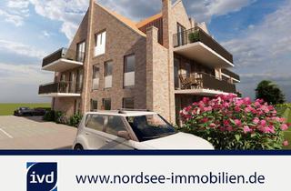 Wohnung kaufen in 26553 Dornumersiel, Neubau direkt am Wasser Wohnung 3 Zi. mit 73,29 m² und Wärmepumpe A+