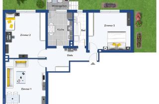 Wohnung mieten in 31134 Hildesheim, Helle 3 Zimmer Wohnung in zentraler Lage mit Balkon