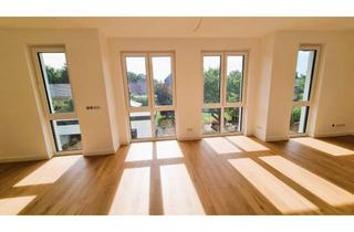 Wohnung mieten in 15370 Fredersdorf-Vogelsdorf, Erstbezug im Grünen: Exklusive 3,5-Zi.-Wohnung mit Premium-EBK & privatem Garten