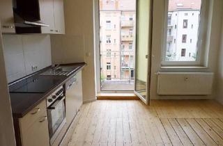 Wohnung mieten in 04318 Leipzig, Helle 3-Zi. Wohnung mit Balkon, großer Küche mit EBK