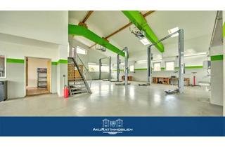 Gewerbeimmobilie mieten in 82362 Weilheim, Moderne Gewerbeeinheit / Werkstatt mit Bürotrakt und sanierter Betriebswohnung in Weilheim