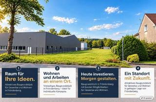 Grundstück zu kaufen in 58730 Fröndenberg, Fröndenberg: Wohnen und Arbeiten an einem Standort – vielseitiges Baugrundstück!