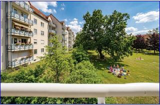 Wohnung kaufen in 01587 Riesa, Sofort bezugsfrei – gepflegte Eigentumswohnung mit Balkon, Stellplatz und grünem Ausblick