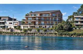 Wohnung kaufen in 79790 Küssaberg, Rheinheim - 3,5 Zimmer Erdgeschoss - Exklusives Wohnen an der Rheinpromenade mit Blick auf den Rhein