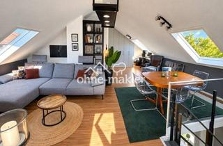 Wohnung kaufen in 73760 Ostfildern, 2,5-Zimmer-Maisonette mit Atelier, Dachterrasse & Stellplatz & provisionsfrei