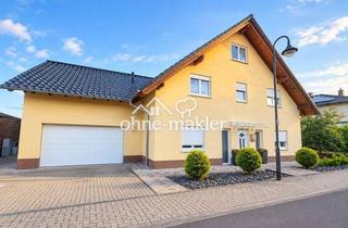 Einfamilienhaus kaufen in Rotkehnchenweg 5, 65599 Dornburg, Platz für die ganze Familie: EFH am Feldrand mit Doppelgarage, PV & Sauna – provisionsfrei