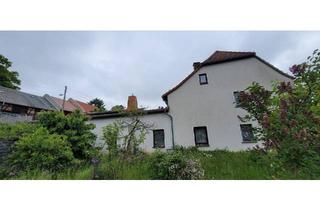 Einfamilienhaus kaufen in 07955 Auma-Weidatal, Auma-Weidatal - Teilsanniertes Einfamilienhaus mit 2 Gärten in Altstadt Lage