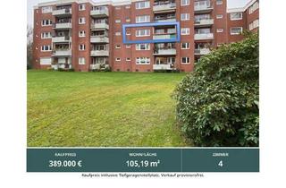 Wohnung kaufen in 22399 Hamburg, Hamburg - Großzügig 4-Zimmer-Wohnung mit Balkon, Kamin, Aufzug, Stellplatz