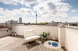 Wohnung kaufen in Torstraße 72, 10119 Mitte, 4 Zimmer, 2 Terrassen und ein unverwechselbarer Blick über die Hauptstadt!
