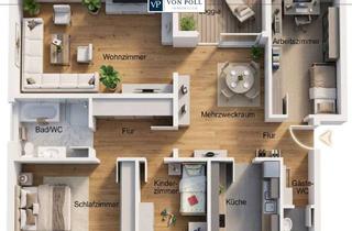 Wohnung kaufen in 33790 Halle, „Rund 107 m² zum Wohlfühlen mit Loggia und Garage in Halle (Westf.)“