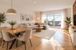 Wohnung kaufen in 40476 Pempelfort, Pempelfort: Zentral wohnen, ruhig leben – 105 m² Dachgeschosswohnung in Hochschulnähe