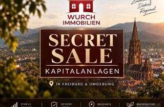 Wohnung kaufen in 79102 Wiehre, SECRET SALE – EXKLUSIVE KAPITALANLAGEN