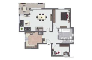 Wohnung kaufen in 96050 Bamberg, Wer hat schon 41 m² Wohnzimmer? - 3-Zimmer-Whg. im 1. OG mit Balkon in Bamberg