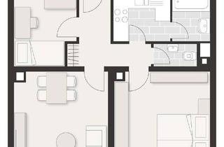 Wohnung mieten in Wilhelmstraße 40, 74363 Güglingen, Güglingen - Schöne 2,5-Zimmer-Wohnung - umfassend renoviert