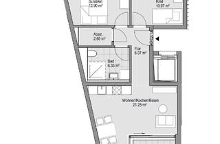 Wohnung mieten in Absenreuterweg 18, 88213 Ravensburg, 3-Zimmer Neubauwohnung in Ravensburg West