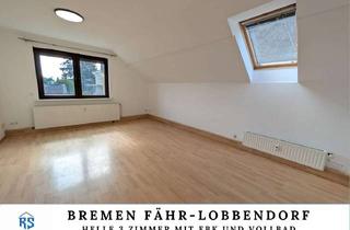 Wohnung mieten in 28755 Fähr-Lobbendorf, SOFORT FREI - Helle 3 Zi. mit Einbauküche und Tageslichtbad