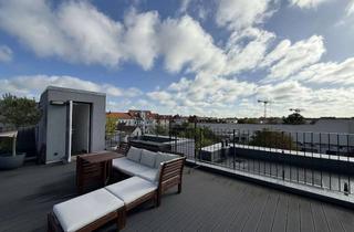 Penthouse mieten in 04317 Reudnitz-Thonberg, Modernes Penthouse mit großer Dachterrasse, Balkon, Einbauküche und zwei Bädern