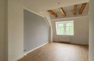 Wohnung mieten in Leisniger Platz, 01127 Pieschen-Süd, Holzbalken, Galerie, Licht: top sanierte, moderne 2-Zimmer-Maisonette – ruhig in Pieschen (mit EBK)