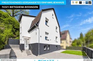 Einfamilienhaus kaufen in 74321 Bietigheim-Bissingen, Freistehendes Einfamilienhaus – vollständig kernsaniert & mit Photovoltaikanlage