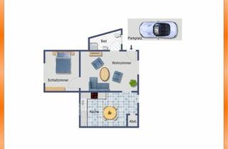 Wohnung mieten in 56154 Boppard, 2-Zimmer-Wohnung in Boppard-Holzfeld zu vermieten