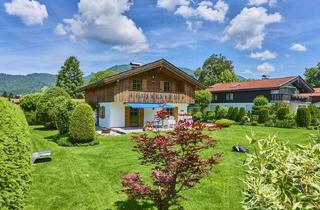 Einfamilienhaus kaufen in 83700 Rottach-Egern, Junges Einfamilienhaus in begehrter Tegernsee-Lage mit sonnigem Traumgrundstück