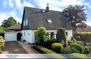 Einfamilienhaus kaufen in 26409 Wittmund, Freistehendes Einfamilienhaus mit idyllischem Garten in ruhiger Wohnlage, Obj. 10320