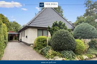 Einfamilienhaus kaufen in 22399 Poppenbüttel, Gepflegtes Einfamilienhaus mit Dachstudio, idyllischem Garten und viel Raum für die Familie