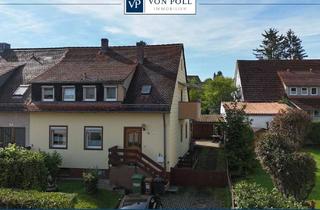 Doppelhaushälfte kaufen in 91522 Schalkhausen, Gepflegte Doppelhaushälfte mit viel Fläche und schön angelegtem Garten!