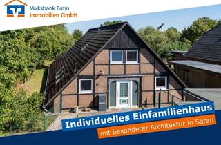Haus kaufen in 23719 Glasau, Charaktervolles Nurdachhaus mit Fachwerkgiebeln und schönem Grundstück in Sarau