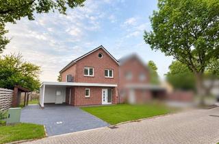 Doppelhaushälfte kaufen in 26340 Zetel, Neubau trifft Energieeffizienz: Moderne Doppelhaushälfte in Zetel