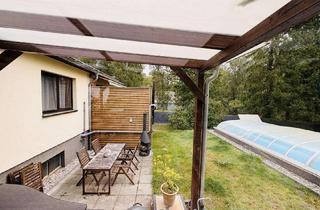 Haus mieten in Mühlestraße 40, 16348 Wandlitz, Traumhafte Wohnung in EFH mit Kamin, Garten, Pool, Wintergarten
