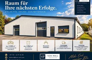 Gewerbeimmobilie kaufen in 32760 Detmold, Ca. 2.250 m² zusammenhängender Hallenkomplex – vielseitiger Gewerbestandort in Detmold