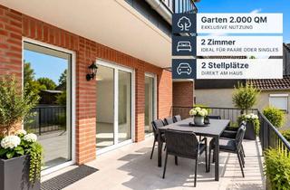 Wohnung kaufen in 41540 Dormagen, Einzigartige 2-Zimmer-Wohnung mit ca. 2.000 m² Garten in Delhoven