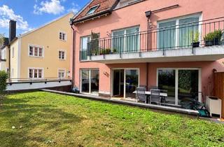 Wohnung mieten in 84028 Altstadt, Wertige 2-Zimmer-Wohnung mit sonniger Terrasse, privatem Garten und Einzelgarage in der Altstadt