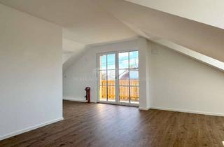 Wohnung mieten in 82024 Taufkirchen, Helle 3-Zimmer-Dachgeschosswohnung mit sonnigem Balkon