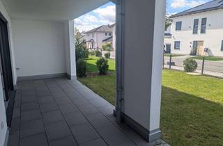 Wohnung mieten in 94447 Plattling, Moderne 2-Zimmer Erdgeschosswohnung (inkl. EBK) mit Terrasse und Garten!