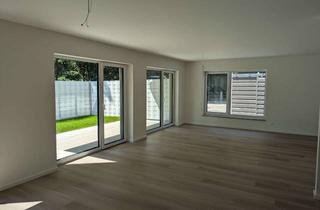 Wohnung mieten in 94315 Straubing, Neubauwohnung mit Garten, Einbauküche, Badewanne/Dusche nahe der Innenstadt!