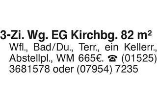 Wohnung mieten in 74592 Kirchberg, 3 Zimmer Wohnung