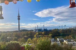 Immobilie mieten in 80809 Milbertshofen-Am Hart, Helle moderne 75qm 2,5 Zimmer Wohnung mit riesigem Balkon im Grünen zur Zwischenmiete