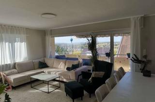 Immobilie mieten in August Lämmle Straße, 71686 Remseck, Helle 3-Zimmer-Wohnung mit Panoramablick über den Raum Stuttgart, großem Balkon und eigener Garage