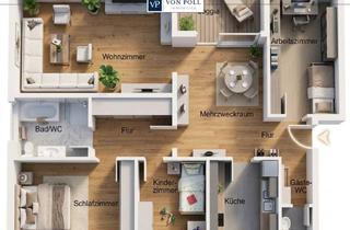 Wohnung kaufen in 33790 Halle, „Rund 107 m² zum Wohlfühlen mit Loggia und Garage in Halle (Westf.)“