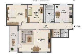 Wohnung kaufen in 65835 Liederbach, Liederbach am Taunus - Helle 3 - Zimmerwohnung 72 m2 mit Balkon und Weitblick