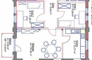 Wohnung kaufen in 01723 Wilsdruff, Wilsdruff - Provisionsfreie 4-Zimmer Wohnung (ca.95qm) Denkmal