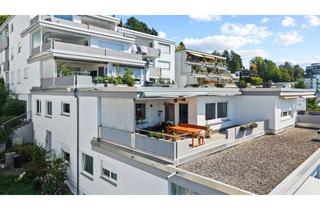 Wohnung kaufen in 88069 Tettnang, Über den Dächern von Tettnang - Panorama, Dachterrasse und Garten