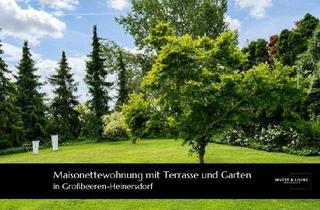 Wohnung kaufen in 14979 Großbeeren, Wunderschöne Maisonettewohnung mit Terrasse und Garten